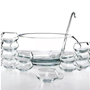 Libby Moderno Punch Bowl Set